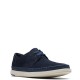 CLARKS</br>Ανδρικά Δετά Παπούτσια Μπλε Suede BRATTON LO Clarks CLARKS</br>Ανδρικά Δετά Παπούτσια Μπλε Suede BRATTON LO Clarks