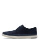 CLARKS</br>Ανδρικά Δετά Παπούτσια Μπλε Suede BRATTON LO Clarks CLARKS</br>Ανδρικά Δετά Παπούτσια Μπλε Suede BRATTON LO Clarks