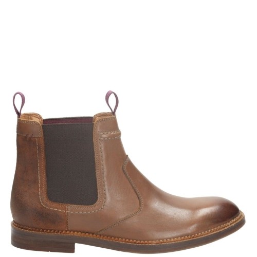 Ανδρικά Μποτάκια Ταμπά Δέρμα Chelsea BUSHWICK HI Clarks Ανδρικά Μποτάκια Ταμπά Δέρμα Chelsea BUSHWICK HI Clarks