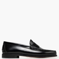 Sea & City C347700 Ανδρικά Μοκασίνια/Loafers Μαύρο Δέρμα