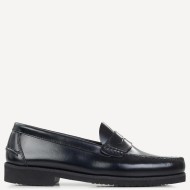 Sea & City C347701 Ανδρικά Μοκασίνια/Loafers Μαύρο Δέρμα