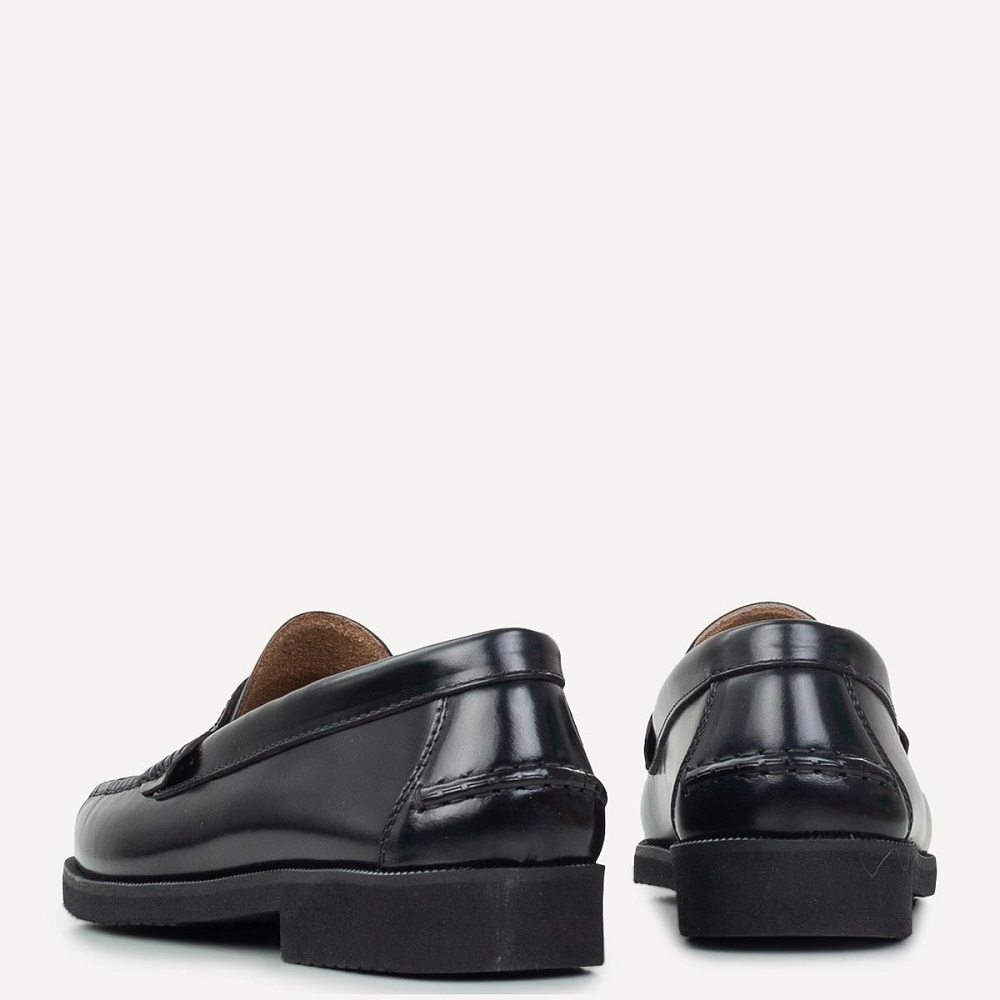 SEA & CITY</br>Sea & City C347701 Ανδρικά Μοκασίνια/Loafers Μαύρο Δέρμα SEA & CITY</br>Sea & City C347701 Ανδρικά Μοκασίνια/Loafers Μαύρο Δέρμα