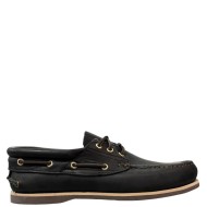 Sea & City C5 DALLAS2 Ανδρικά Boat-shoes/Ιστιοπλοϊκά Μαύρο Δέρμα