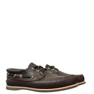 Sea & City C5 DALLAS2 Ανδρικά Boat-shoes/Ιστιοπλοϊκά Καφέ Δέρμα 