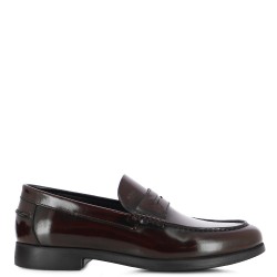 BOSS</br>Boss C6487 FLORENTIC Ανδρικά Μοκασίνια/Loafers Μπορντώ Δέρμα