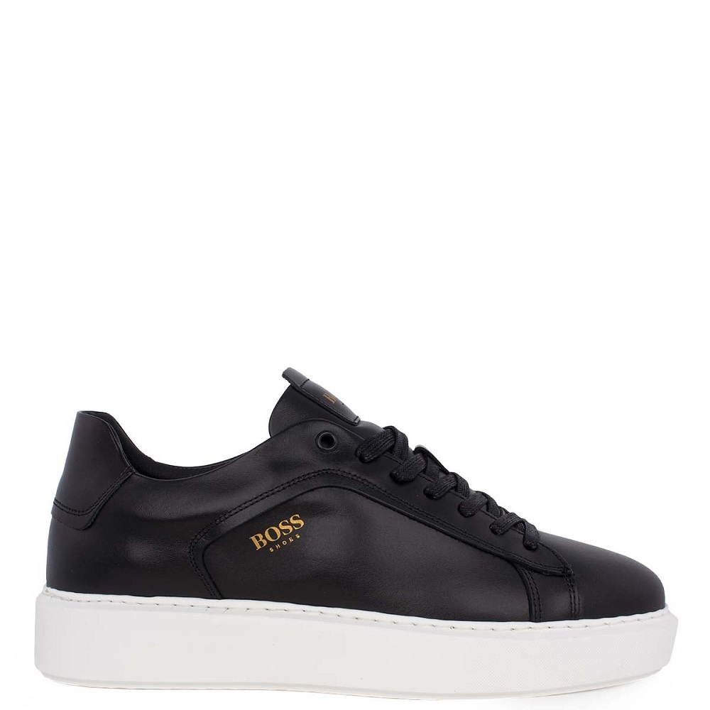 BOSS</br>Boss C6964 GARDA Ανδρικά Sneakers Μαύρο Δέρμα BOSS</br>Boss C6964 GARDA Ανδρικά Sneakers Μαύρο Δέρμα