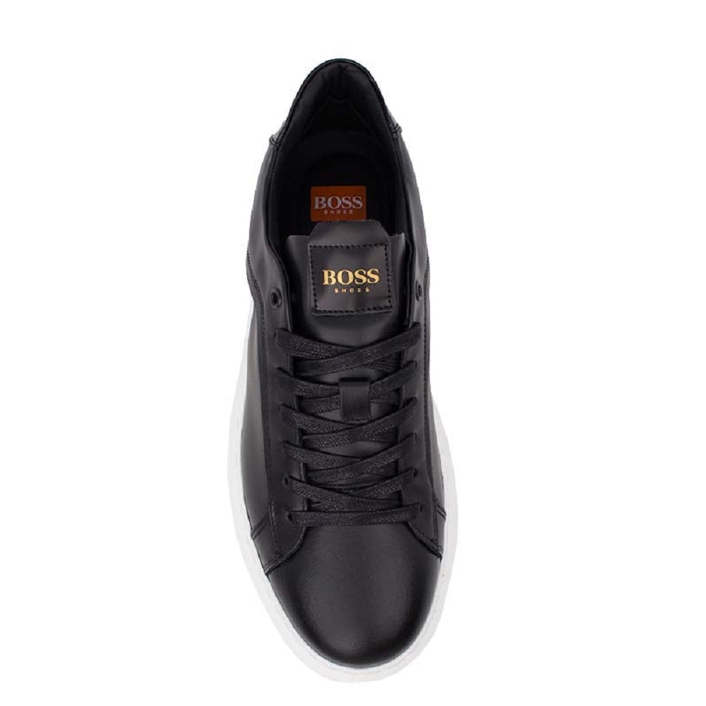 BOSS</br>Boss C6964 GARDA Ανδρικά Sneakers Μαύρο Δέρμα BOSS</br>Boss C6964 GARDA Ανδρικά Sneakers Μαύρο Δέρμα