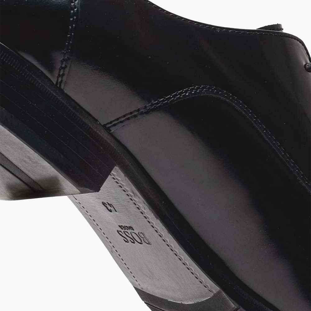 BOSS</br>Boss C7513 FLORENTIC Ανδρικά Δετά Παπούτσια Μαύρο Δέρμα