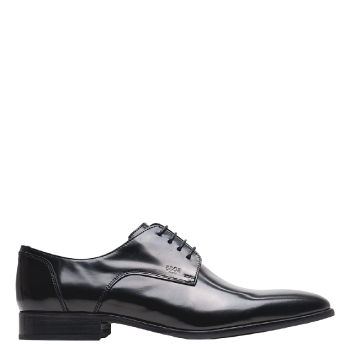 Boss C7513 FLORENTIC Ανδρικά Δετά Παπούτσια Μαύρο Δέρμα