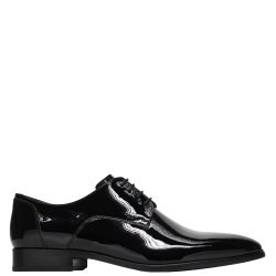 BOSS</br>Boss C7513 LOUSTRINI Ανδρικά Δετά Παπούτσια Μαύρο Δέρμα