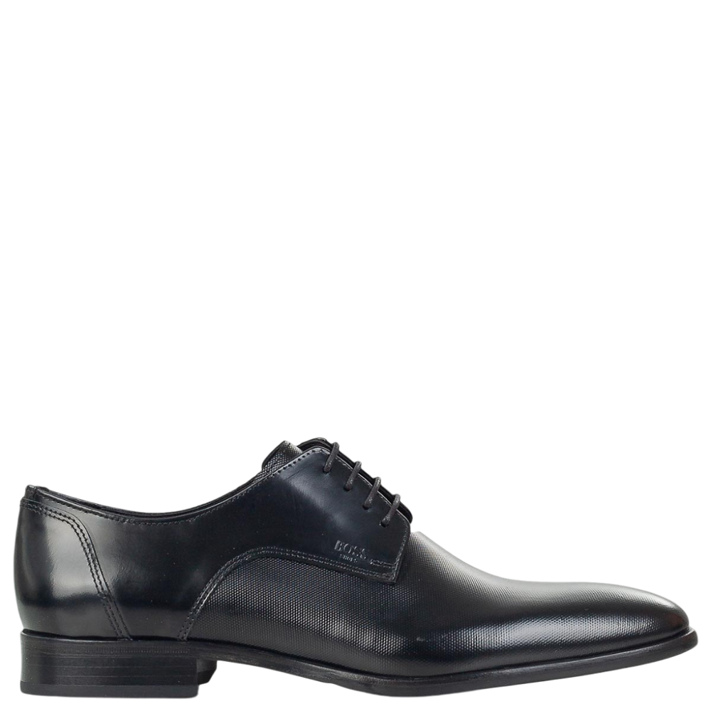 BOSS</br>Boss C7513 POINT Ανδρικά Δετά Παπούτσια Μαύρο Δέρμα