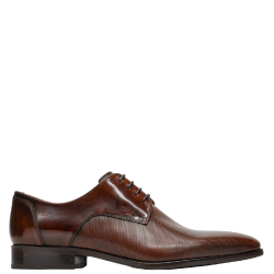 BOSS</br>Boss C7513 POINT Ανδρικά Δετά Παπούτσια Κονιάκ Δέρμα