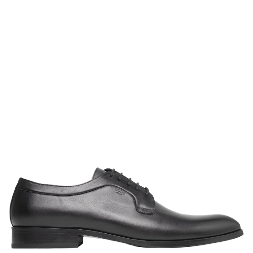 Boss C7521 DIAMOND Ανδρικά Δετά Παπούτσια Μαύρο Δέρμα