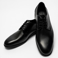 Boss C7733 POINT Ανδρικά Δετά Παπούτσια Μαύρο Δέρμα Boss C7733 POINT Ανδρικά Δετά Παπούτσια Μαύρο Δέρμα