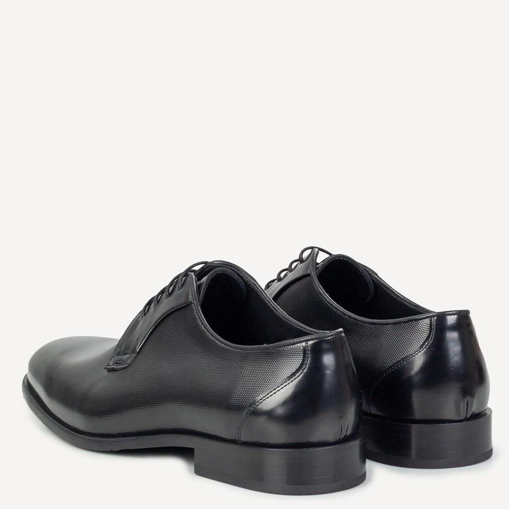 BOSS</br>Boss C7733 POINT Ανδρικά Δετά Παπούτσια Μαύρο Δέρμα BOSS</br>Boss C7733 POINT Ανδρικά Δετά Παπούτσια Μαύρο Δέρμα