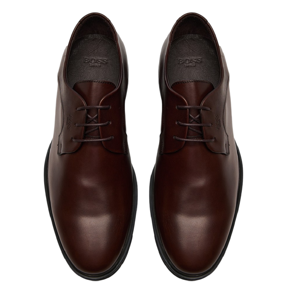 BOSS</br>Boss C7786 AKDOR Ανδρικά Δετά Παπούτσια Καφέ Δέρμα BOSS</br>Boss C7786 AKDOR Ανδρικά Δετά Παπούτσια Καφέ Δέρμα