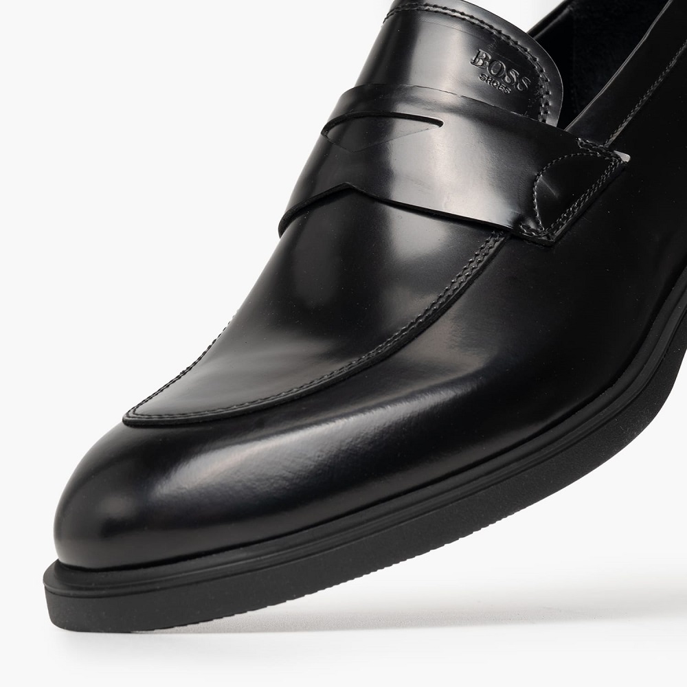 BOSS</br>Boss C7794 FLORENTIC Ανδρικά Μοκασίνια/Loafers Μαύρο Δέρμα