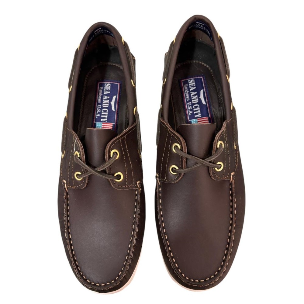 SEA & CITY</br>Ανδρικά Boat-shoes/Ιστιοπλοϊκά Καφέ/W Δέρμα C88 Sea & City SEA & CITY</br>Ανδρικά Boat-shoes/Ιστιοπλοϊκά Καφέ/W Δέρμα C88 Sea & City