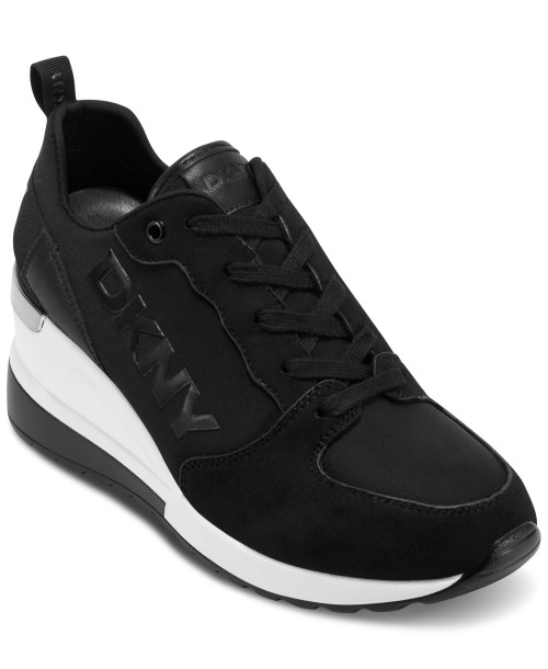 DKNY CAIT K3502962-BLK Γυναικεία Sneakers Wedge Μαύρο