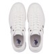 U.S. POLO ASSN.</br>U.S. Polo Assn. CAMPY004C-WHI Ανδρικά Sneakers Λευκό U.S. POLO ASSN.</br>U.S. Polo Assn. CAMPY004C-WHI Ανδρικά Sneakers Λευκό