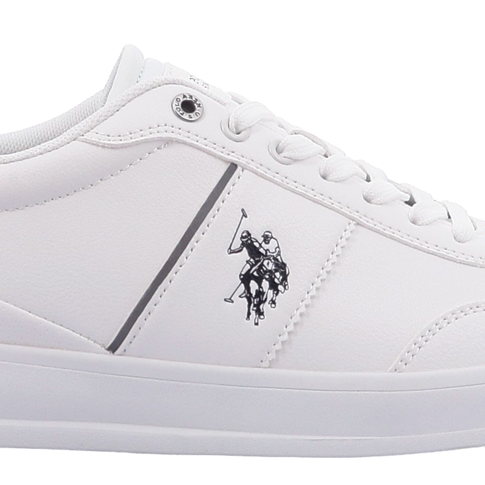 U.S. POLO ASSN.</br>U.S. Polo Assn. CAMPY004C-WHI Ανδρικά Sneakers Λευκό U.S. POLO ASSN.</br>U.S. Polo Assn. CAMPY004C-WHI Ανδρικά Sneakers Λευκό