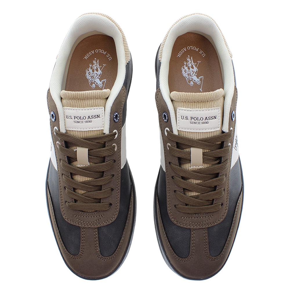 U.S. POLO ASSN.</br>U.S. Polo Assn. CAMPY004A-DGR-BRW01 Ανδρικά Sneakers Γκρι/Καφέ U.S. POLO ASSN.</br>U.S. Polo Assn. CAMPY004A-DGR-BRW01 Ανδρικά Sneakers Γκρι/Καφέ
