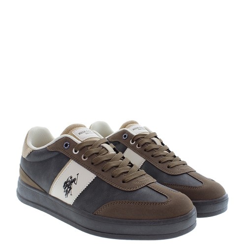U.S. Polo Assn. CAMPY004A-DGR-BRW01 Ανδρικά Sneakers Γκρι/Καφέ U.S. Polo Assn. CAMPY004A-DGR-BRW01 Ανδρικά Sneakers Γκρι/Καφέ