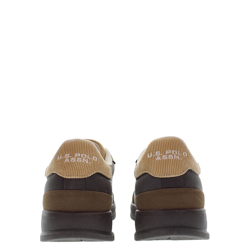 U.S. POLO ASSN.</br>U.S. Polo Assn. CAMPY004A-DGR-BRW01 Ανδρικά Sneakers Γκρι/Καφέ U.S. POLO ASSN.</br>U.S. Polo Assn. CAMPY004A-DGR-BRW01 Ανδρικά Sneakers Γκρι/Καφέ