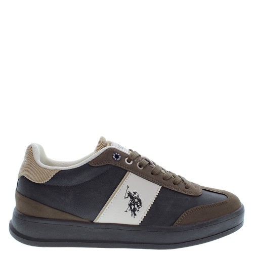 U.S. Polo Assn. CAMPY004A-DGR-BRW01 Ανδρικά Sneakers Γκρι/Καφέ U.S. Polo Assn. CAMPY004A-DGR-BRW01 Ανδρικά Sneakers Γκρι/Καφέ