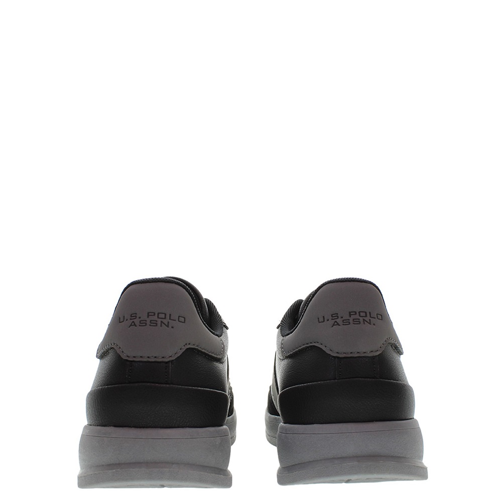 U.S. POLO ASSN.</br>U.S. Polo Assn. CAMPY004-BLK-GRY01 Ανδρικά Sneakers Μαύρο/Γκρι U.S. POLO ASSN.</br>U.S. Polo Assn. CAMPY004-BLK-GRY01 Ανδρικά Sneakers Μαύρο/Γκρι