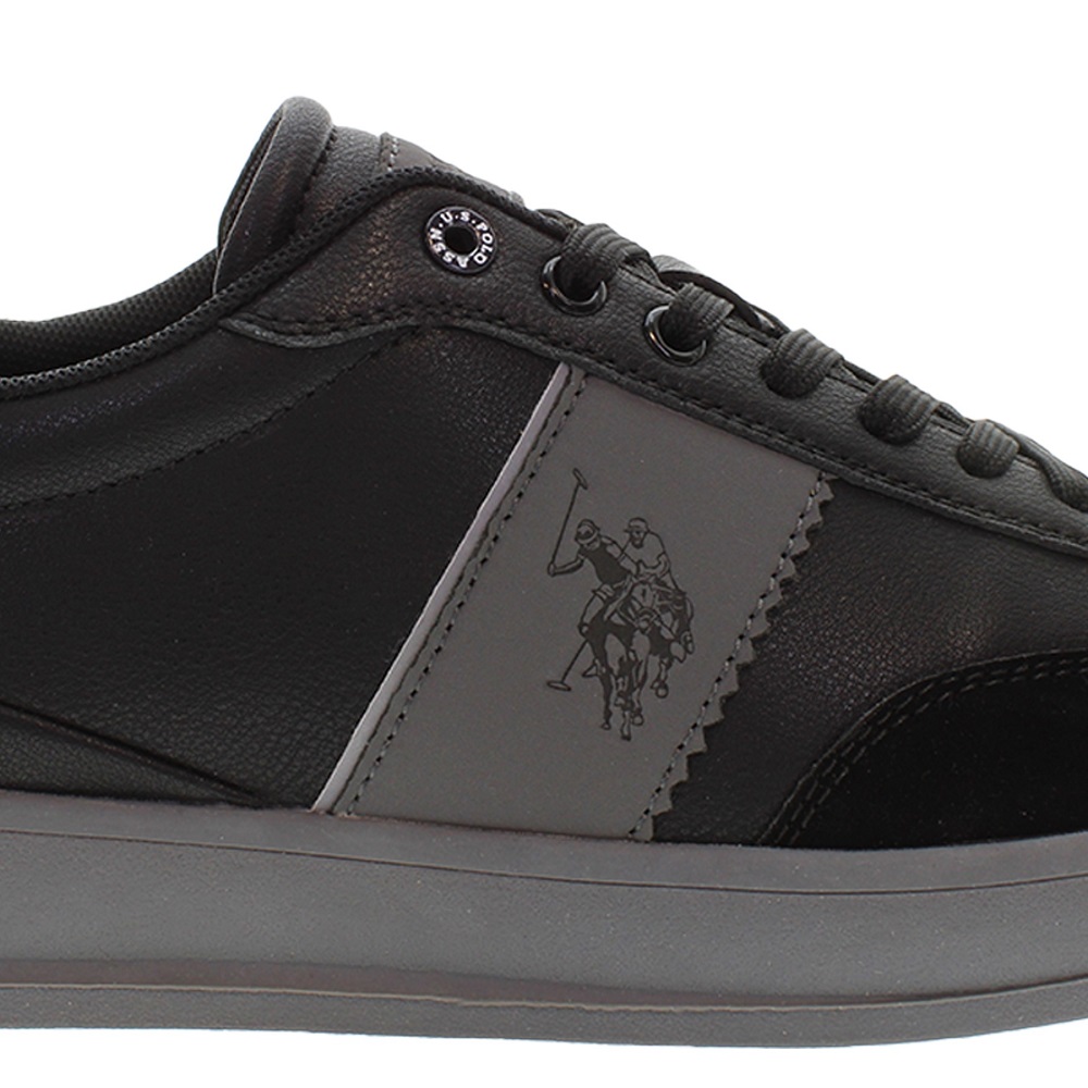 U.S. POLO ASSN.</br>U.S. Polo Assn. CAMPY004-BLK-GRY01 Ανδρικά Sneakers Μαύρο/Γκρι U.S. POLO ASSN.</br>U.S. Polo Assn. CAMPY004-BLK-GRY01 Ανδρικά Sneakers Μαύρο/Γκρι