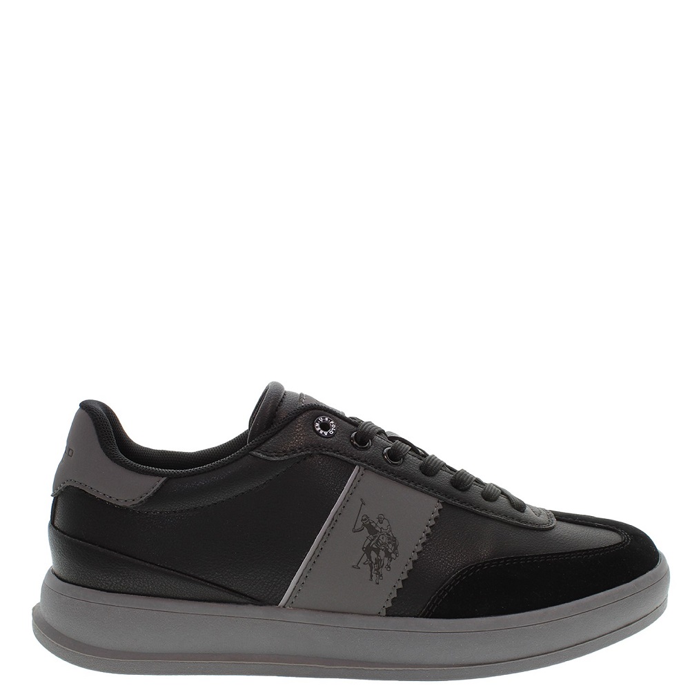 U.S. POLO ASSN.</br>U.S. Polo Assn. CAMPY004-BLK-GRY01 Ανδρικά Sneakers Μαύρο/Γκρι U.S. POLO ASSN.</br>U.S. Polo Assn. CAMPY004-BLK-GRY01 Ανδρικά Sneakers Μαύρο/Γκρι
