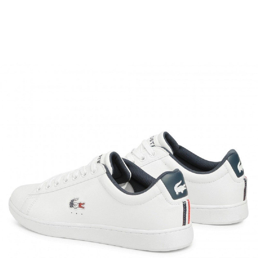 LACOSTE</br>Ανδρικά Sneakers Λευκό Δέρμα CARNABY EVO TRI 1 SMA 7-39SMA0033407 Lacoste LACOSTE</br>Ανδρικά Sneakers Λευκό Δέρμα CARNABY EVO TRI 1 SMA 7-39SMA0033407 Lacoste