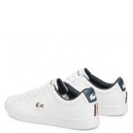 Ανδρικά Sneakers Λευκό Δέρμα CARNABY EVO TRI 1 SMA 7-39SMA0033407 Lacoste