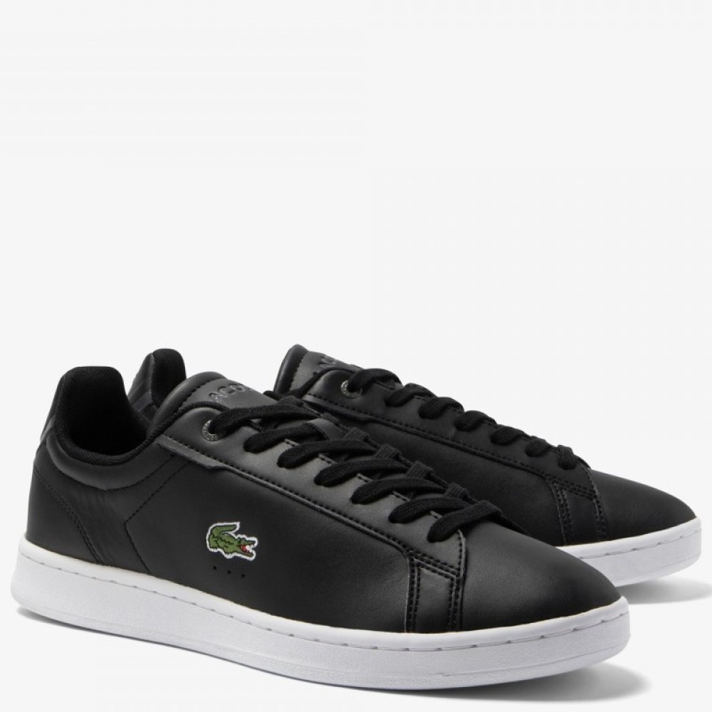 LACOSTE</br>Ανδρικά Sneakers Μαύρο/Λευκό Δέρμα CARNABY PRO 745SMA0110312 Lacoste LACOSTE</br>Ανδρικά Sneakers Μαύρο/Λευκό Δέρμα CARNABY PRO 745SMA0110312 Lacoste