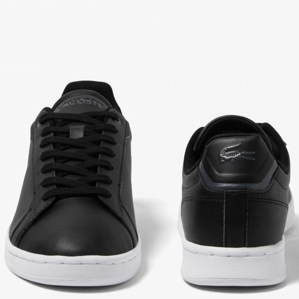 LACOSTE</br>Ανδρικά Sneakers Μαύρο/Λευκό Δέρμα CARNABY PRO 745SMA0110312 Lacoste LACOSTE</br>Ανδρικά Sneakers Μαύρο/Λευκό Δέρμα CARNABY PRO 745SMA0110312 Lacoste