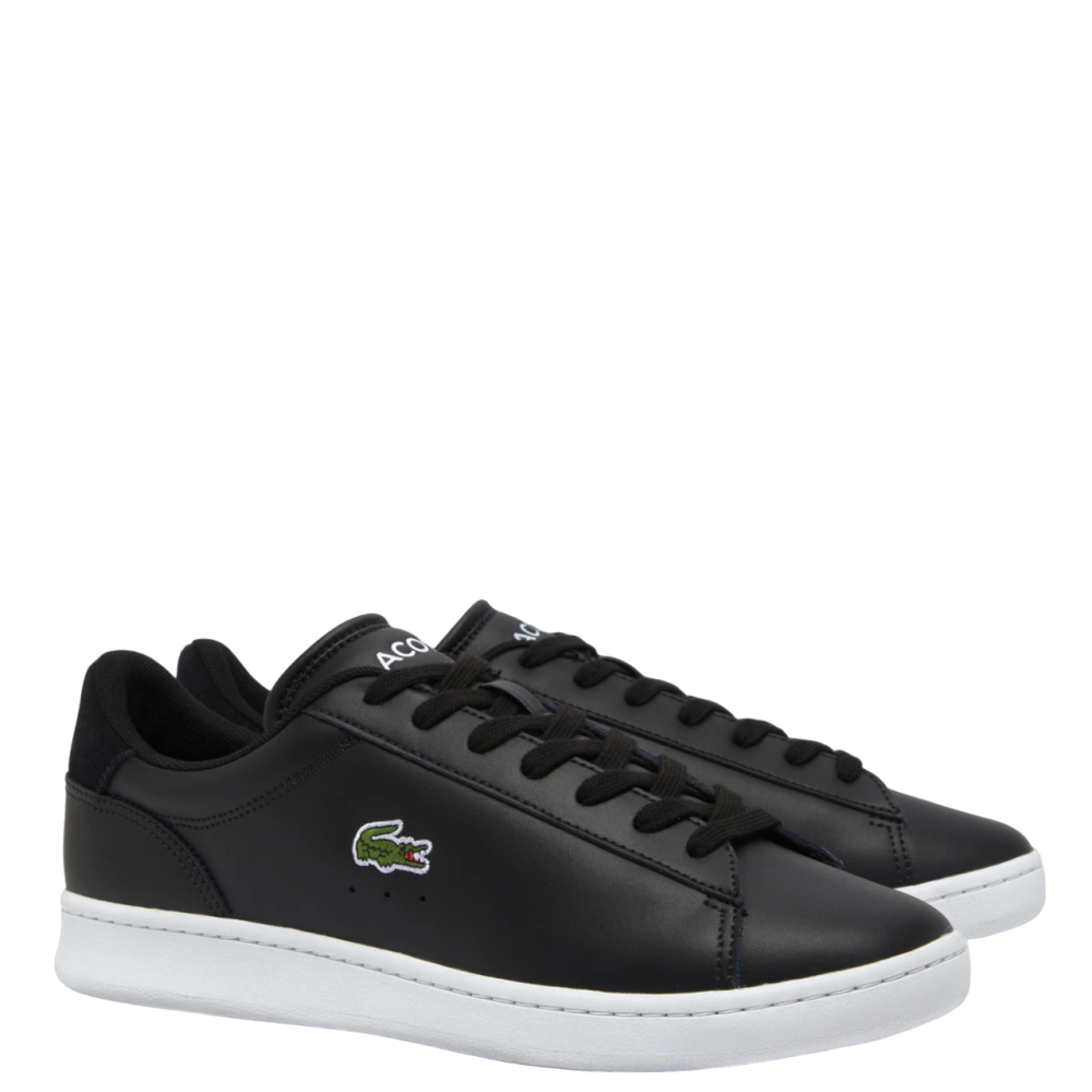 LACOSTE</br>Ανδρικά Sneakers Μαύρο/Λευκό Δέρμα CARNABY SET 748SMA0011312 Lacoste LACOSTE</br>Ανδρικά Sneakers Μαύρο/Λευκό Δέρμα CARNABY SET 748SMA0011312 Lacoste