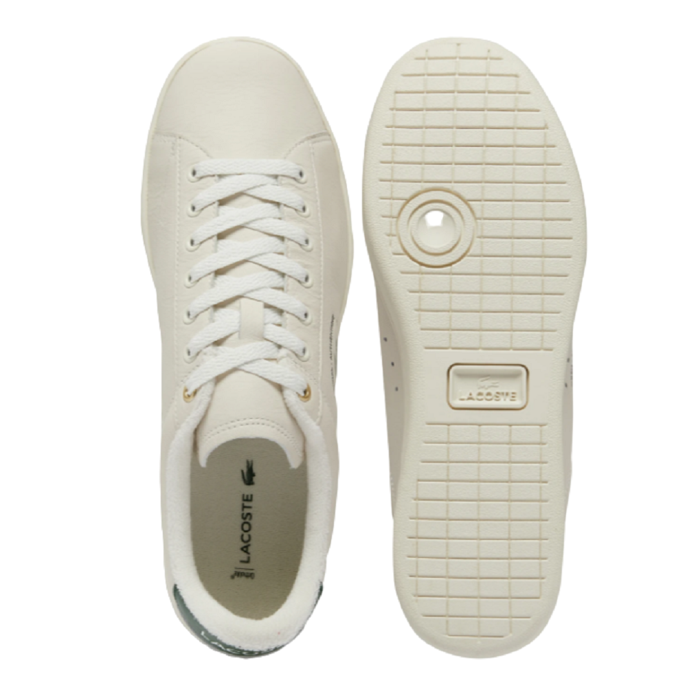 LACOSTE</br>Ανδρικά Sneakers Μπεζ/Πράσινο Δέρμα CARNABY SET 48SMA00121Y5 Lacoste LACOSTE</br>Ανδρικά Sneakers Μπεζ/Πράσινο Δέρμα CARNABY SET 48SMA00121Y5 Lacoste