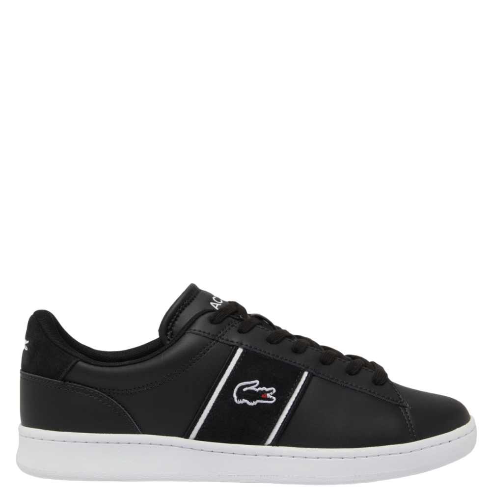 LACOSTE</br>Ανδρικά Sneakers Μαύρο/Λευκό Δέρμα CARNABY SET CGR 748SMA0013312 Lacoste LACOSTE</br>Ανδρικά Sneakers Μαύρο/Λευκό Δέρμα CARNABY SET CGR 748SMA0013312 Lacoste