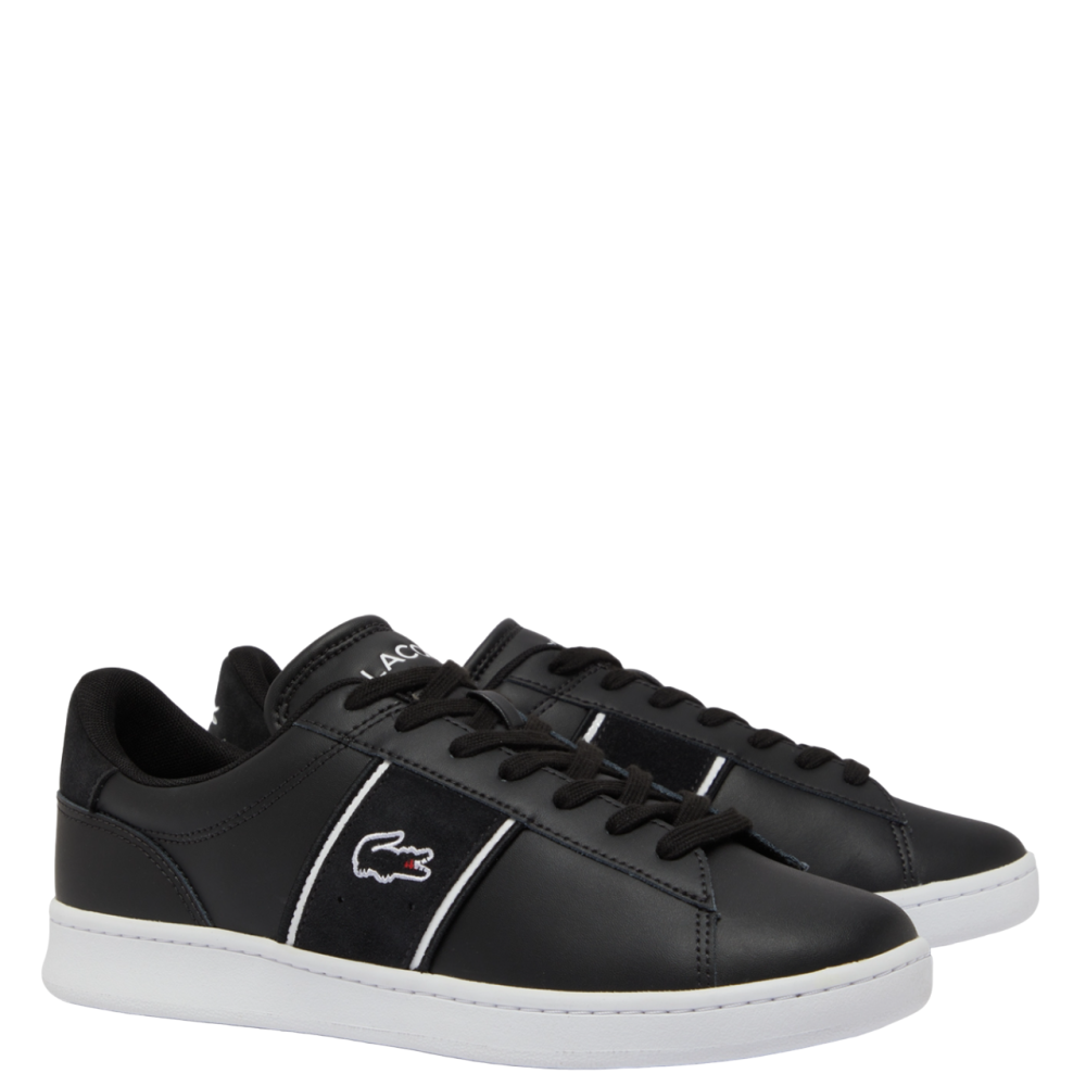 LACOSTE</br>Ανδρικά Sneakers Μαύρο/Λευκό Δέρμα CARNABY SET CGR 748SMA0013312 Lacoste LACOSTE</br>Ανδρικά Sneakers Μαύρο/Λευκό Δέρμα CARNABY SET CGR 748SMA0013312 Lacoste