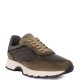 BOSS</br>Boss CD221 RENNA Ανδρικά Sneakers Χακί Δέρμα BOSS</br>Boss CD221 RENNA Ανδρικά Sneakers Χακί Δέρμα