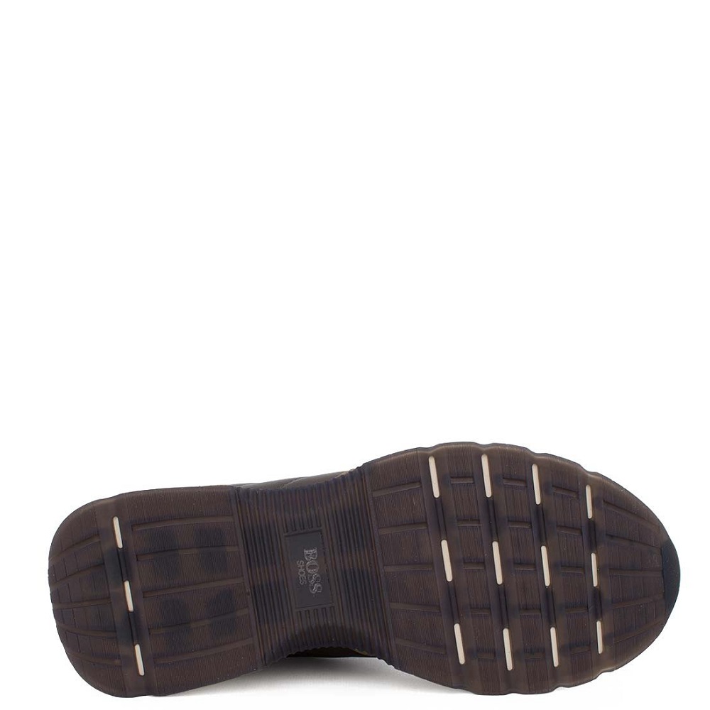 BOSS</br>Boss CD221 RENNA Ανδρικά Sneakers Χακί Δέρμα BOSS</br>Boss CD221 RENNA Ανδρικά Sneakers Χακί Δέρμα