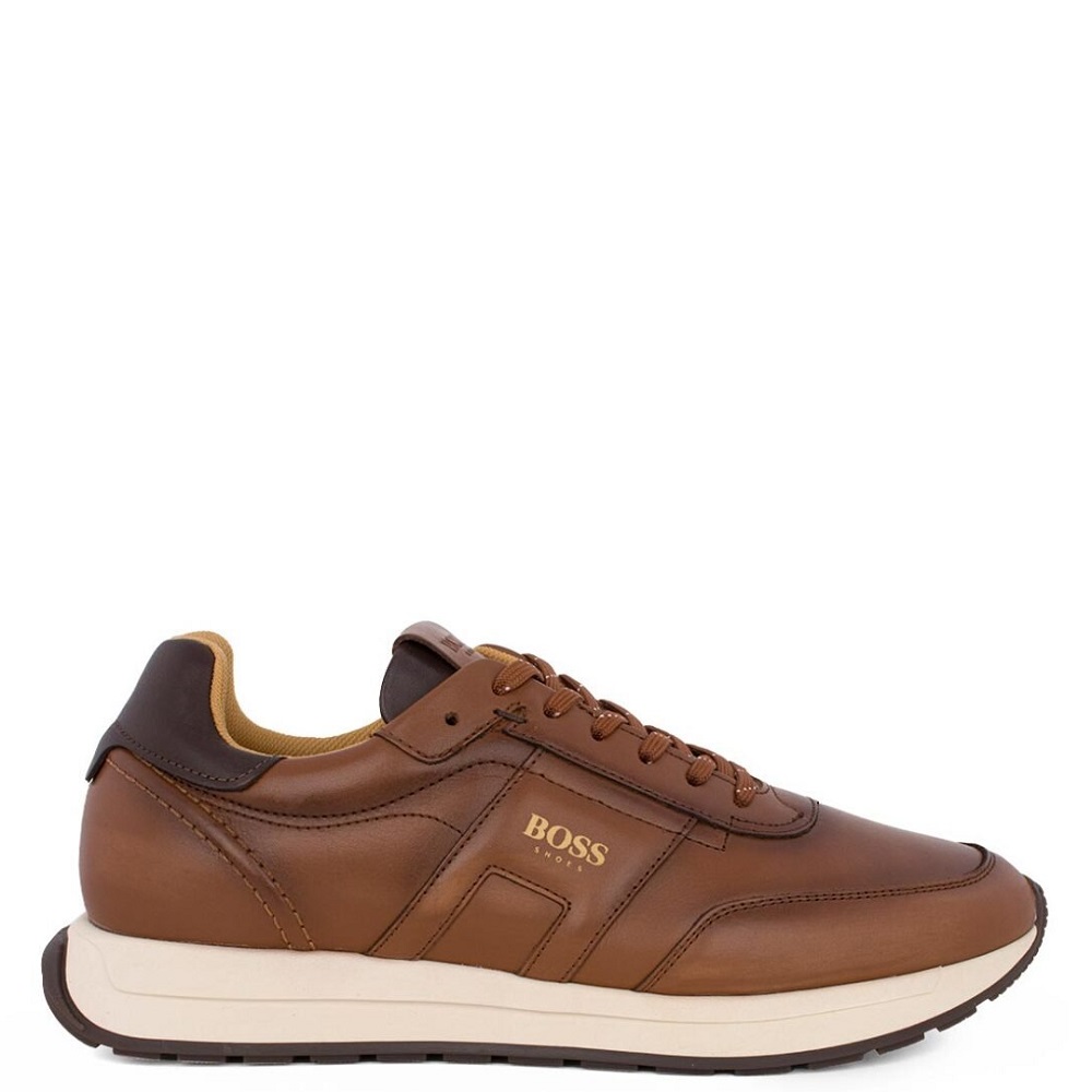 BOSS</br>Boss CD321 BURN Ανδρικά Sneakers Κονιάκ Δέρμα BOSS</br>Boss CD321 BURN Ανδρικά Sneakers Κονιάκ Δέρμα