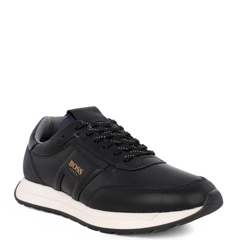 BOSS</br>Boss CD321 GARDA Ανδρικά Sneakers Μαύρο Δέρμα