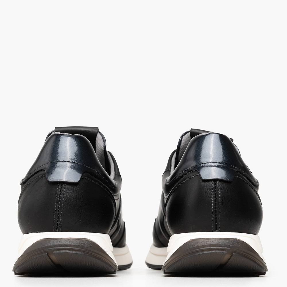 BOSS</br>Boss CD321 GARDA Ανδρικά Sneakers Μαύρο Δέρμα