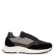 BOSS</br>Boss CE124 FLORENCE Ανδρικά Sneakers Μαύρο/Γκρι Δέρμα