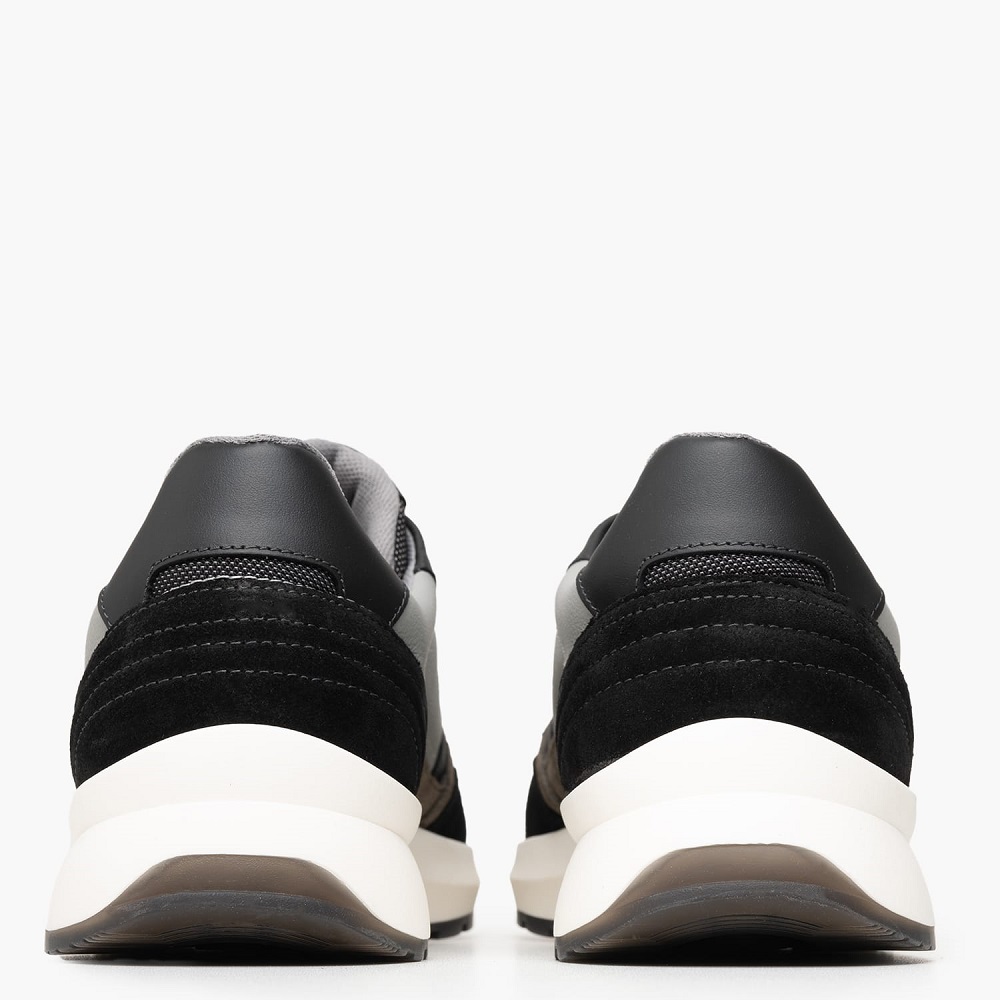 BOSS</br>Boss CE124 FLORENCE Ανδρικά Sneakers Μαύρο/Γκρι Δέρμα