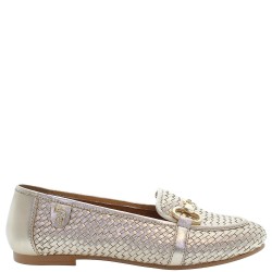Γυναικεία Loafers Χρυσό Δέρμα CHERY001B-GOL001 U.S. Polo Asnn