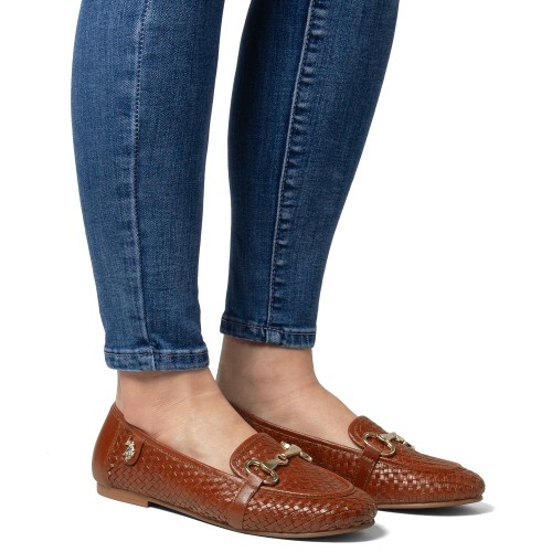 Γυναικεία Loafers Ταμπά Δέρμα CHERY001B-TAN U.S. Polo Assn Γυναικεία Loafers Ταμπά Δέρμα CHERY001B-TAN U.S. Polo Assn