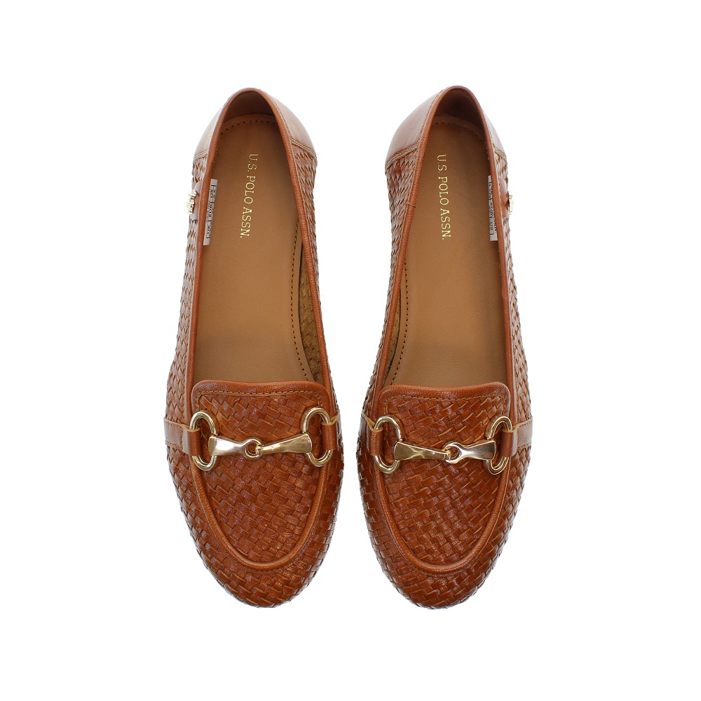 U.S. POLO ASSN.</br>Γυναικεία Loafers Ταμπά Δέρμα CHERY001B-TAN U.S. Polo Assn U.S. POLO ASSN.</br>Γυναικεία Loafers Ταμπά Δέρμα CHERY001B-TAN U.S. Polo Assn